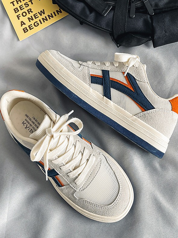 Atmungsaktive Freizeit-Sneaker aus Mesh für Herren-2